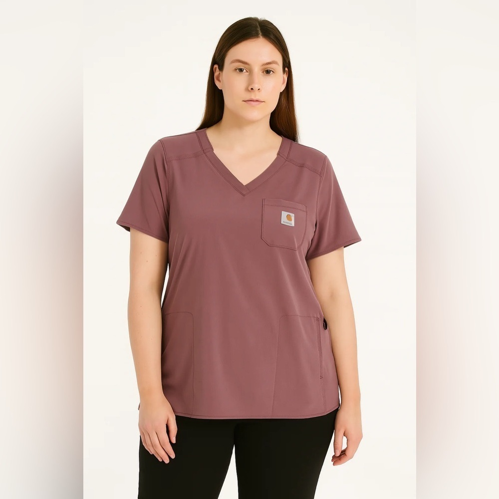 Carhartt Dusty Rose 3-Pocket Top